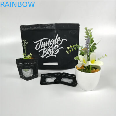 टिकाऊ हर्बल धूपदान पैकेजिंग जिपलॉक प्लास्टिक बैग्स मायलर वीड स्टैंड पाउच