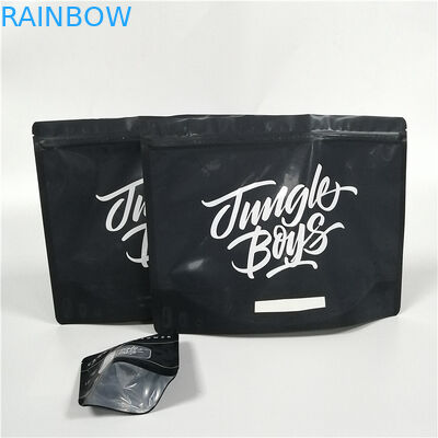 Gravnre मुद्रण प्लास्टिक जिपर बैग, Mylar खरपतवार पैकेजिंग पाउच खड़े हो जाओ