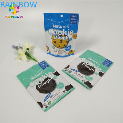 बिस्किट / ड्राई फ्रूट के लिए कलरफुल स्माल मायलर एल्युमिनियम फॉयल फूड पैकिंग बैग्स जिप लॉक
