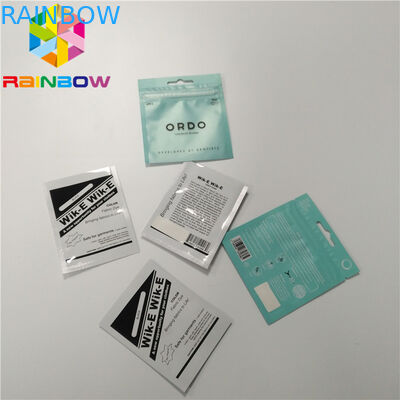 3 साइड सील सील गोली पन्नी थैली पैकेजिंग एल्यूमीनियम पन्नी ज़िपलॉक कस्टम मुद्रण