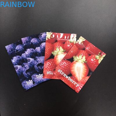 पन्नी लाइन चमकदार सामग्री हर्बल धूप पैकेजिंग 3 साइड सील फ्लैट बैग कस्टम मुद्रित