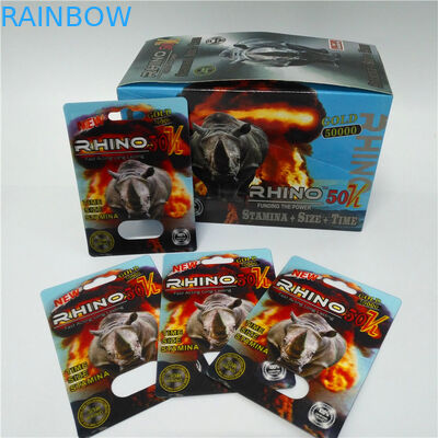 प्रीमियर ज़ेन पुरुष यौन प्रदर्शन संवर्धन गोली ब्लिस्टर पैकेजिंग पेपर बॉक्स