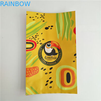 चार साइड सील पन्नी थैली पैकेजिंग प्लास्टिक इंस्टेंट कॉफी पावर टिप चाय पैकेज