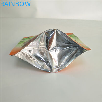 जिपलॉक के साथ हीट सील प्लास्टिक पाउच पैकेजिंग भुना हुआ कॉफी बीन पाउडर बैग