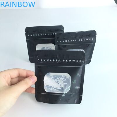 कस्टम मुद्रित Mylar ज़िप प्लास्टिक बैग गंध सबूत Resealable बाल सबूत खड़े हो जाओ