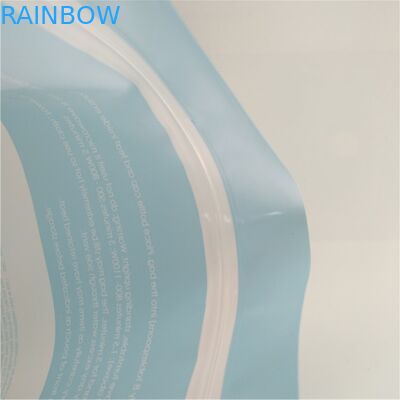 खाद्य भंडारण माइक्रोवेव अजीवाणु तल नीचे कली बैग Resealable शीर्ष जिपर कस्टम