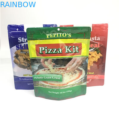 नट्स स्नैक फूड के लिए 250 ग्राम 500 ग्राम 1 किलो स्नैक बैग पैकेजिंग जिपर टॉप बैग
