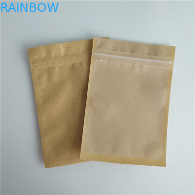 चेरी बीज कॉफी टिप तकिया कस्टम पेपर बैग खिड़की के साथ पुन: प्रयोज्य टिकाऊ