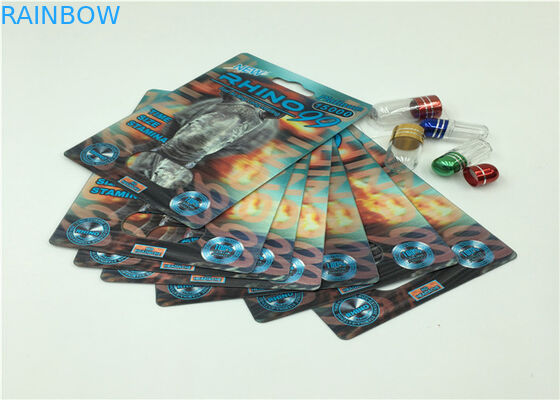 प्राकृतिक प्रदर्शन सेक्स गोलियां बढ़ाने वाले पुरुष के लिए टिकाऊ पेपर कार्ड पैकेजिंग