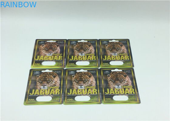 मुद्रण एफएक्स 35000 ब्लिस्टर कार्ड पुरुष संवर्धन गोलियां पैकेजिंग 3 डी प्रभाव डालें कार्ड