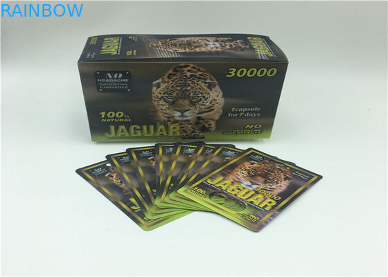 ब्लैक ब्लिस्टर कार्ड पैकेजिंग एफएक्स 35000 श्रृंखला प्रदर्शन पेपर बॉक्स पुरुष संवर्धन गोलियां के लिए