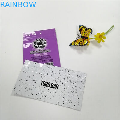 गंध सबूत पन्नी पाउच पैकेजिंग Mylar ज़िप ताला बैग पाउच कस्टम प्रिंट खड़े हो जाओ