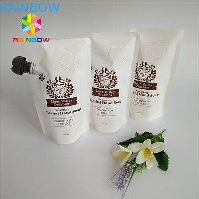 पुन: प्रयोज्य तरल स्टैंड अप टोंटी थैली पैकेजिंग बेबी खाद्य पैकिंग निचोड़ बैग