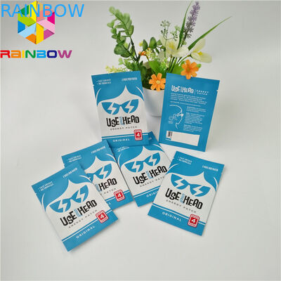 4x6 इंच एल्यूमीनियम पन्नी थैली पैकेजिंग गंध सबूत टुकड़े टुकड़े में Mylar प्लास्टिक कस्टम लोगो