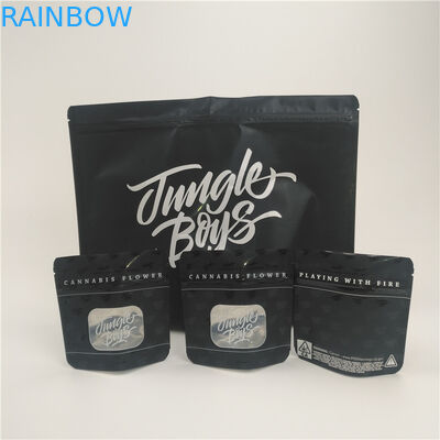 प्लास्टिक स्टैंड मेडिकल पाउच हर्बल धूप पैकेजिंग चाइल्डप्रूफ जिपलॉक बैग