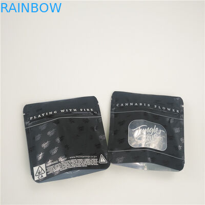 निविड़ अंधकार प्लास्टिक पाउच पैकेजिंग एल्यूमीनियम पन्नी पाले सेओढ़ लिया BOPP टुकड़े टुकड़े में Mylar लोगो मुद्रण