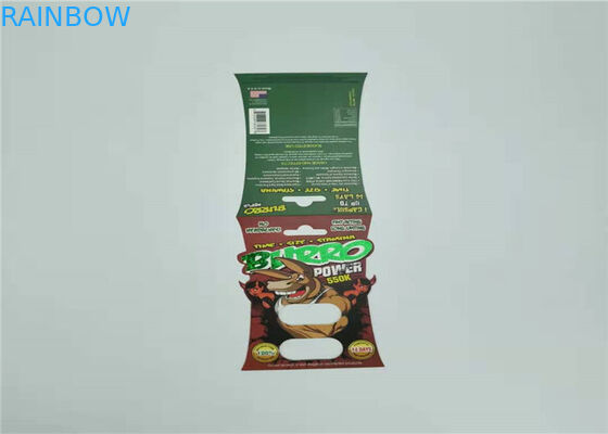 राइनो 69-9000 ब्लिस्टर कार्ड पैकेजिंग कैप्सूल सेक्स गोलियां पुरुष पुरुष के लिए प्लास्टिक डालने का कार्ड