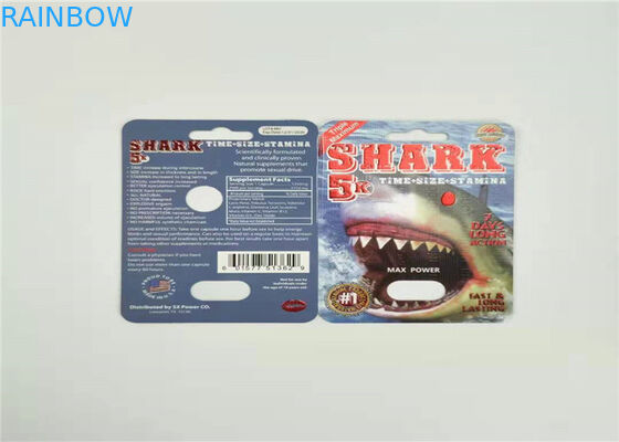 प्रदर्शन बॉक्स के साथ इको फ्रेंडली ब्लिस्टर पैक पैकेजिंग होलोग्राम पन्नी बड़ा लड़का 6X पेपर कार्ड