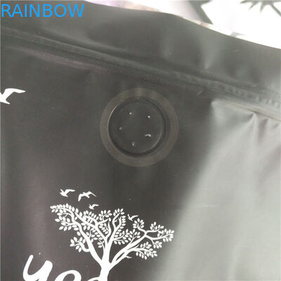 वाल्व / जिपलॉक के साथ डिजिटल मुद्रित नमी सबूत पन्नी थैली पैकेजिंग कॉफी पाउच