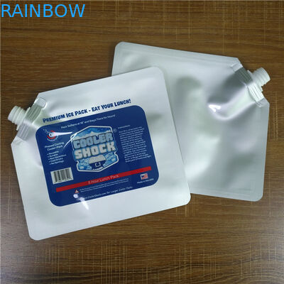 पुन: प्रयोज्य पेय जिपर पाउच के साथ खड़े हो जाओ Biodegradable खाद्य पैकेज मसाला बैग टोंटी