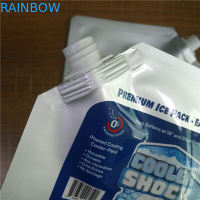 पुन: प्रयोज्य पेय जिपर पाउच के साथ खड़े हो जाओ Biodegradable खाद्य पैकेज मसाला बैग टोंटी