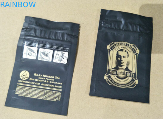 टिकाऊ जिपलॉक प्लास्टिक बैग रूंटज मायलर कुकीज़ होलोग्राफिक वीड रूंटज पैकेजिंग
