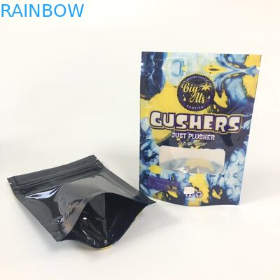 Mylar Foil Gushers बैग्स हर्बल इंक पैकेजिंग पैकिंग पाउच कस्टम लोगो को खड़ा करते हैं