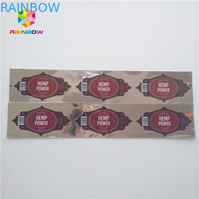 स्टेरॉयड के लिए ड्रॉपर सिकुड़ आस्तीन लेबल फार्मास्युटिकल स्टिकर शीशी 30ml बोतल