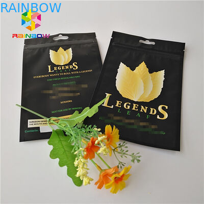 कस्टम मुद्रित स्टैंड थैली पन्नी मिथक प्लास्टिक जिपलॉक तंबाकू पाइप बैग जड़ी बूटी उपयोग