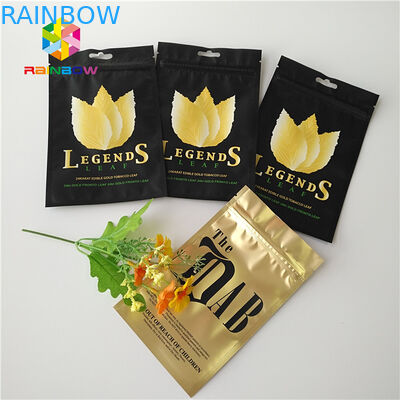 कस्टम मुद्रित स्टैंड थैली पन्नी मिथक प्लास्टिक जिपलॉक तंबाकू पाइप बैग जड़ी बूटी उपयोग