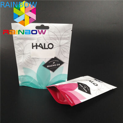 मसाले मिश्रित पाउडर पैकेजिंग पाउच मैट सतह खत्म एफडीए प्रमाणित ऊपर खड़े हो जाओ