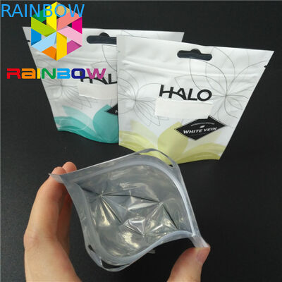 मसाले मिश्रित पाउडर पैकेजिंग पाउच मैट सतह खत्म एफडीए प्रमाणित ऊपर खड़े हो जाओ