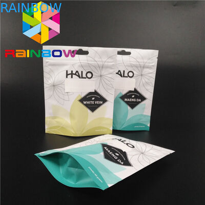 मसाले मिश्रित पाउडर पैकेजिंग पाउच मैट सतह खत्म एफडीए प्रमाणित ऊपर खड़े हो जाओ