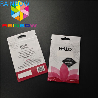 मसाले मिश्रित पाउडर पैकेजिंग पाउच मैट सतह खत्म एफडीए प्रमाणित ऊपर खड़े हो जाओ