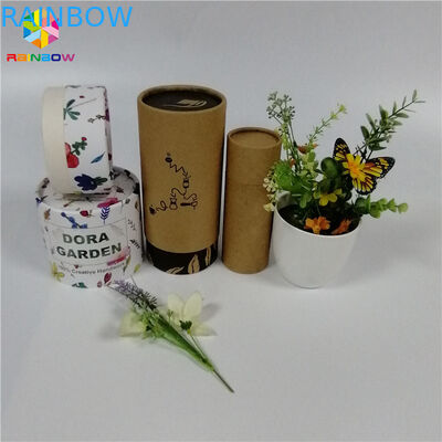 बायोडिग्रेडेबल फूड ग्रेड पेपर बॉक्स पैकेजिंग कार्डबोर्ड ट्यूब मैट सरफेस फिनिश