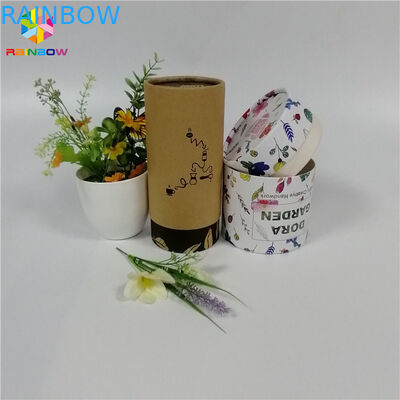 बायोडिग्रेडेबल फूड ग्रेड पेपर बॉक्स पैकेजिंग कार्डबोर्ड ट्यूब मैट सरफेस फिनिश