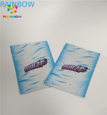 चाइल्डप्रूफ 3.5 जी स्टैंड जिपर पाउच बैग कस्टमाइज़ प्रिंट रंटज़ पैक स्मेल प्रूफ