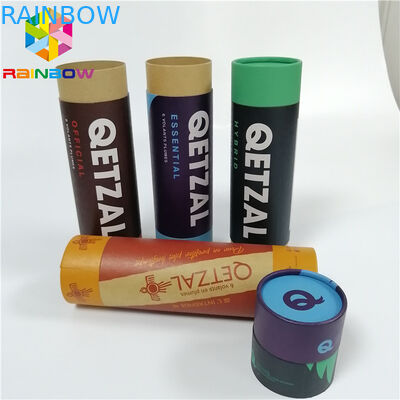 क्राफ्ट पेपर पुश अप कार्डबोर्ड ट्यूब फार्मास्युटिकल ब्लिस्टर पैकेजिंग ऑफसेट प्रिंटिंग