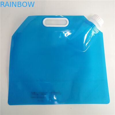 आउटडोर लिक्विड स्टोरेज बैग, पेयजल स्टैंड हैंडल के साथ टोंटी थैली