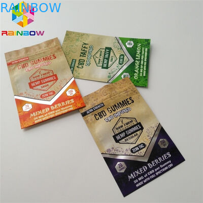 Runtz Mylar कुकीज़ हर्बल धूप पैकेजिंग टिकाऊ ज़िप ताला प्लास्टिक बैग