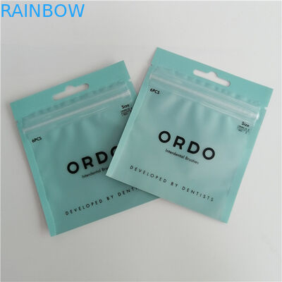 एल्यूमीनियम पन्नी ज़िप ताला प्लास्टिक पाउच पैकेजिंग Resealable तीन साइड सील