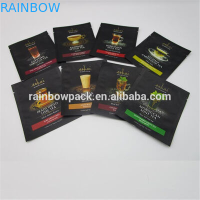 Resealable तीन साइड सील एल्यूमीनियम पन्नी ज़िप ताला बैग खाद्य नमी सबूत