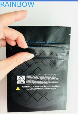 टिकाऊ ज़िप ताला प्लास्टिक बैग Runtz Mylar कुकीज़ होलोग्राफिक खरपतवार पाउच अनुकूलित