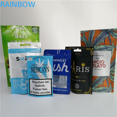 प्लास्टिक जिपलॉक टी बैग्स पैकेजिंग बैग्स रेलेबल बायोडिग्रेडेबल फॉर फूड / ड्राइड फ्रूट