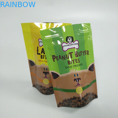 डिजिटल प्रिंटिंग स्टैंड जिपर पाउच बैग पालतू खाद्य पैकिंग प्लास्टिक सामग्री