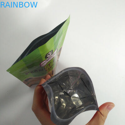 डिजिटल प्रिंटिंग स्टैंड जिपर पाउच बैग पालतू खाद्य पैकिंग प्लास्टिक सामग्री