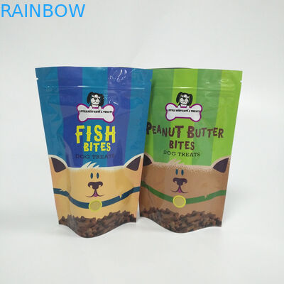 डिजिटल प्रिंटिंग स्टैंड जिपर पाउच बैग पालतू खाद्य पैकिंग प्लास्टिक सामग्री