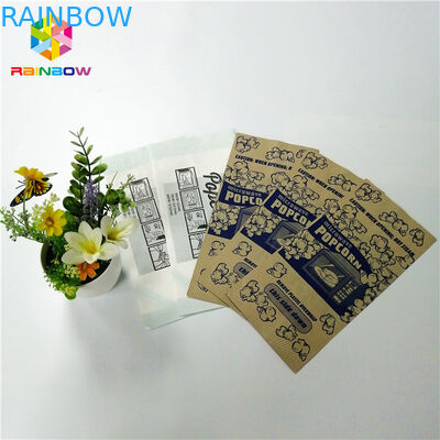 हीट सील स्नैक बैग पैकेजिंग बायोडिग्रेडेबल पुनर्नवीनीकरण स्नैक फूड पॉपकॉर्न भंडारण