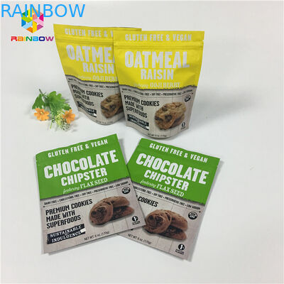 Resealable स्नैक खाद्य पैकेजिंग बैग प्रोटीन / दूध पाउडर फाड़ना एल्यूमीनियम पन्नी ज़िप ताला