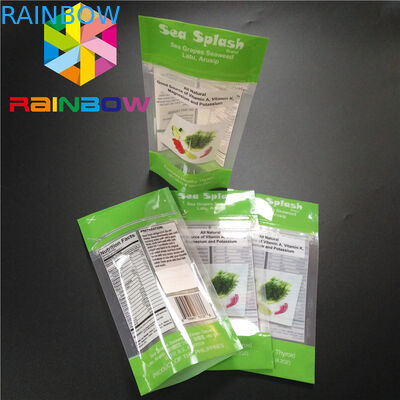 बायोडिग्रेडेबल एल्युमिनियम फॉयल स्टैंड अप पाउच पैकेजिंग बाथ क्रम्बल सॉल्ट बॉडी बैग